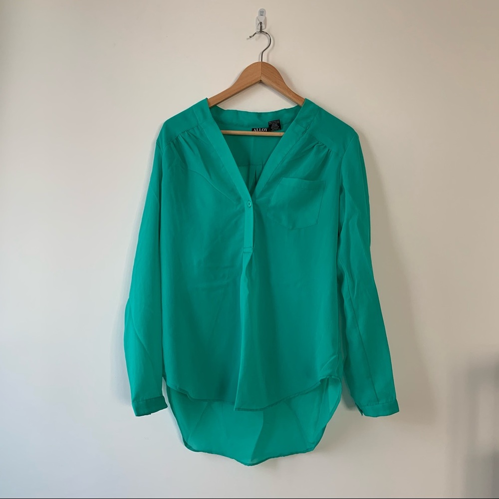 Turquoise Shirt